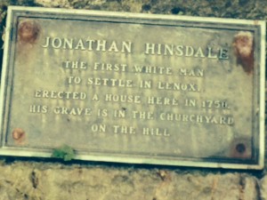 Jonathan Hinsdale Plaque