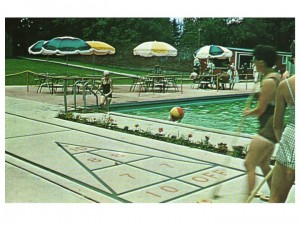 A Pool Was Installed in What Had Been the Morgan's Italian Garden