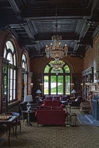 The Library - One of the Few Rooms that Survived the Bellafontaine Fire
