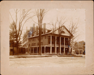 View Showing the Late 19th Century Addition