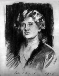 1913 John Singer Sargent Sketch of Elizabeth Sprague Coolidge