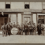 Lenox Band in Front of Peter's Bike Shop